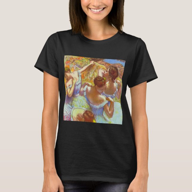 Camiseta Las bailarinas azules de Edgar Degas (Anverso)