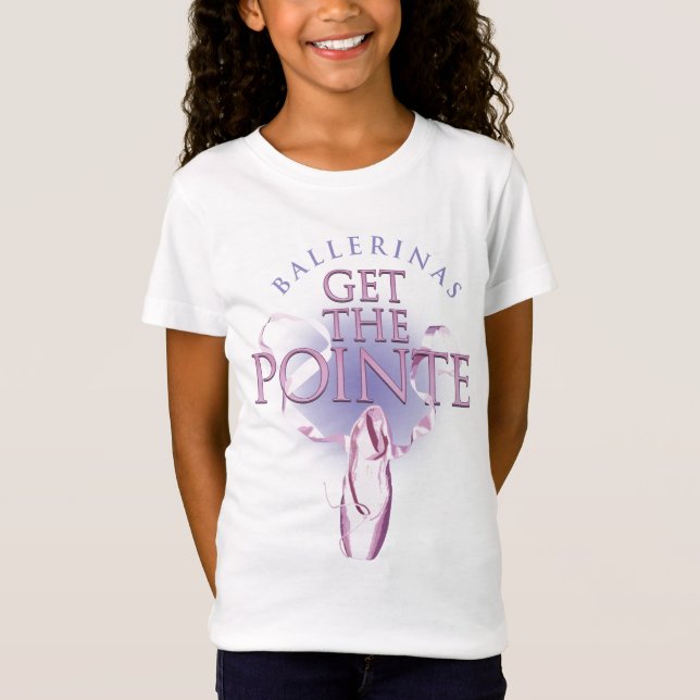 Camiseta Las bailarinas obtienen la punta (Anverso)