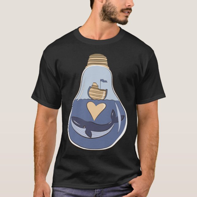Camiseta Las ballenas adoran los mamíferos oceánicos criatu (Anverso)