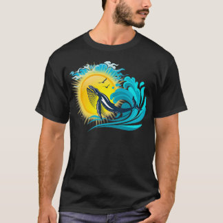 Camiseta Las ballenas felices