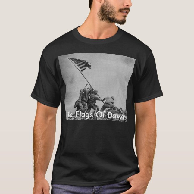 Camiseta Las banderas del amanecer (Anverso)