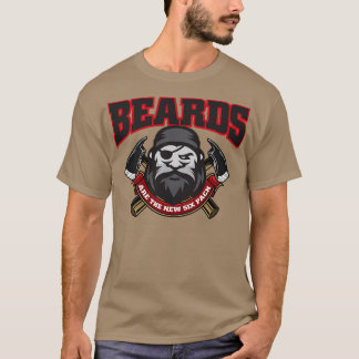 Camiseta Las barbas son el nuevo diseño de las seis barbas