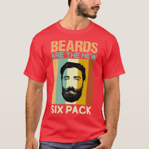 Camiseta Las barbas son el nuevo paquete de seis 2 1
