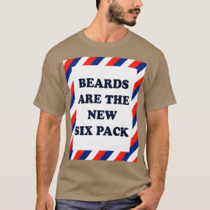 Camiseta las barbas son el nuevo seis pack 3