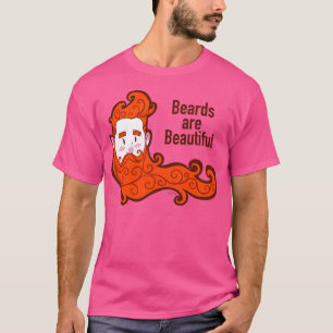 Camiseta Las barbas son un hermoso TShirt clásico