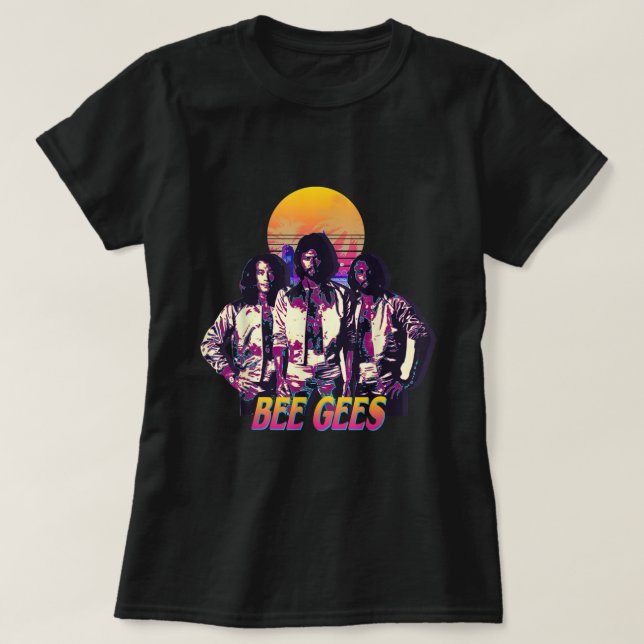 Camiseta Las Bee Gees Viven Para Hombres Y Mujeres (Diseño del anverso)