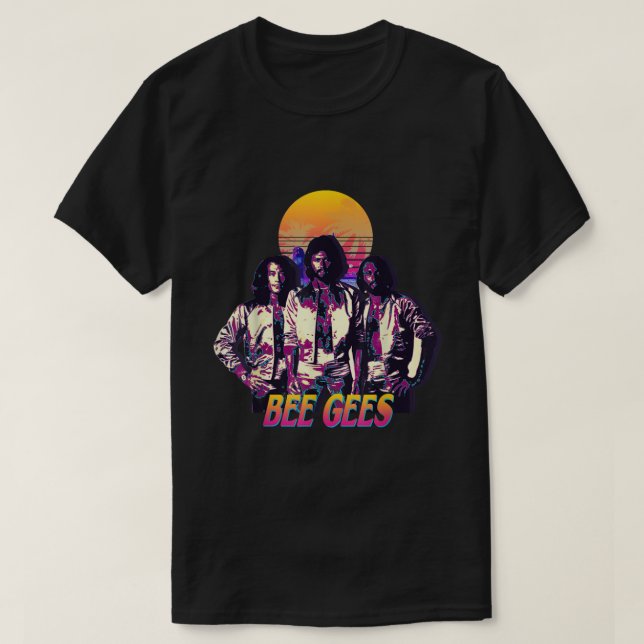 Camiseta Las Bee Gees Viven Para Hombres Y Mujeres (Diseño del anverso)