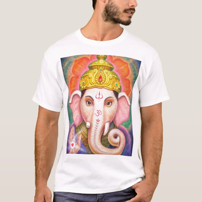 Camiseta Las bendiciones de Ganesha (Anverso)