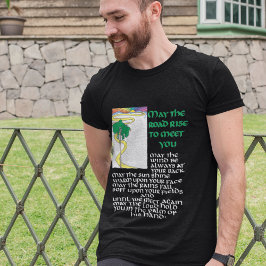 CAMISETA LAS BENDICIONES IRLANDESES PUEDEN AUMENTAR EL CAMI