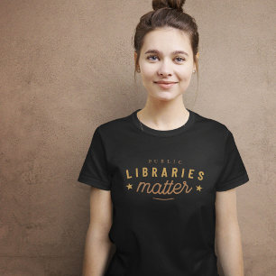 Camiseta Las bibliotecas importan