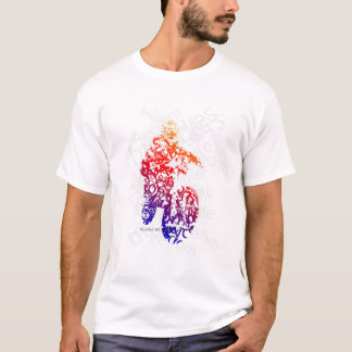 Camiseta Las bicicletas fijaron a gente libre