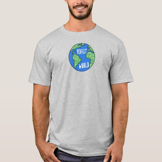 Camiseta Las Bicicletas Hacen Un Mundo Perfecto (Anverso)