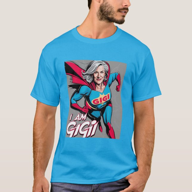 Camiseta Las bisabuelas son superhéroes increíbles gigi (Anverso)