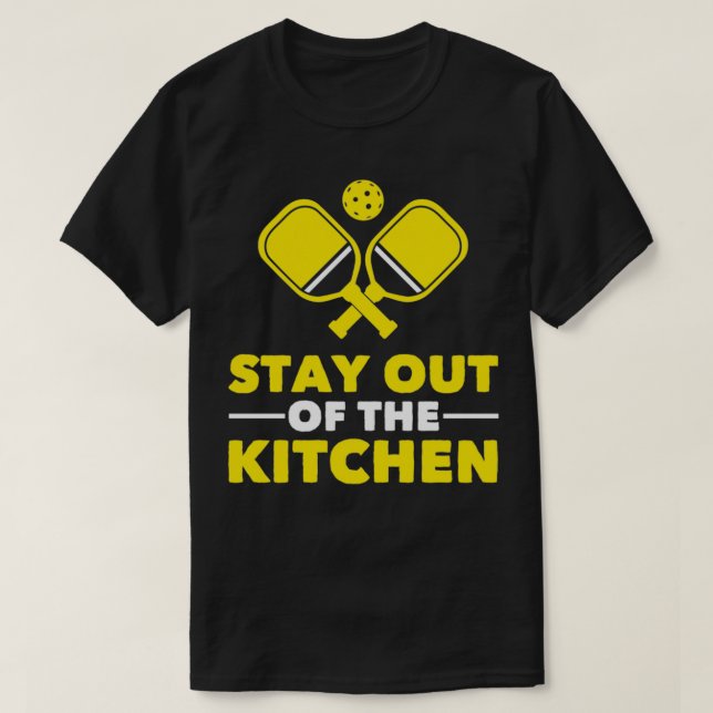 Camiseta Las Bolas De Pickleball No Están En La Cocina (Diseño del anverso)