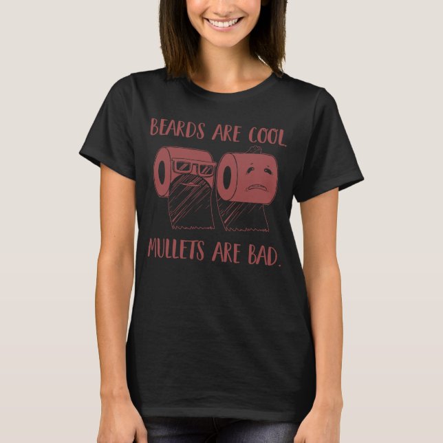 Camiseta Las Bolas Meme De Papel Higiénico Son Malas (Anverso)