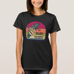 Camiseta Las brujas de Halloween coven go smudge tú mismo r