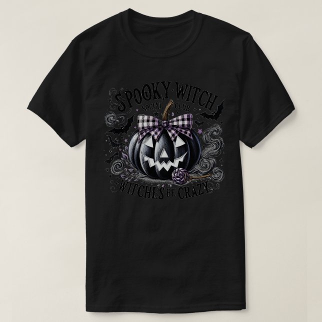 Camiseta Las brujas están locas 1 (Diseño del anverso)