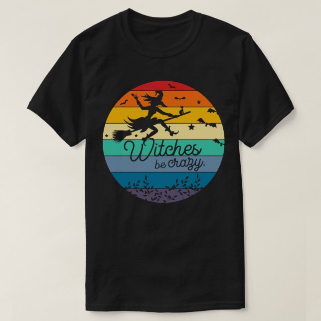 Camiseta Las brujas están locas 3 (Diseño del anverso)