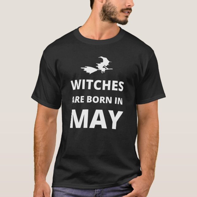 Camiseta Las brujas nacen en mayo (Anverso)