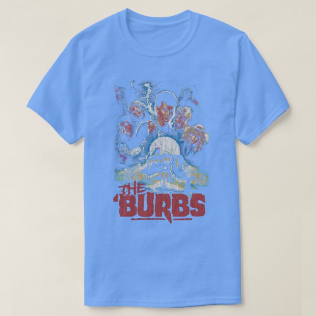 Camiseta Las Burbs (Diseño del anverso)