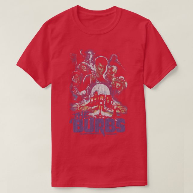 Camiseta Las Burbs1 (Diseño del anverso)