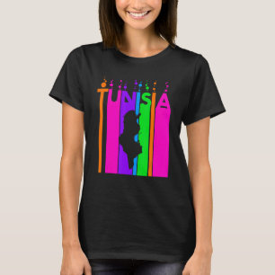 Camiseta Las burbujas coloridas de Túnez