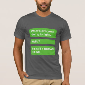 Camiseta Las burbujas verdes de Android siguen siendo seres