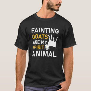 Camiseta Las cabras desmayadas son mi animal espiritual