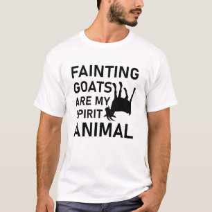 Camiseta Las cabras desmayadas son mi animal espiritual