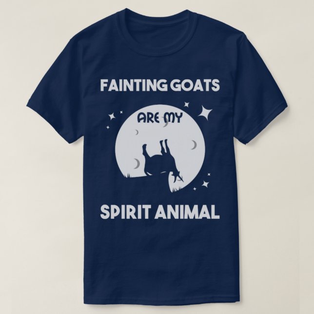 Camiseta Las cabras desmayadas son mi animal espiritual (Diseño del anverso)