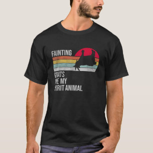 Camiseta Las Cabras Desmayadas Son Mi Espíritu Animal Graci