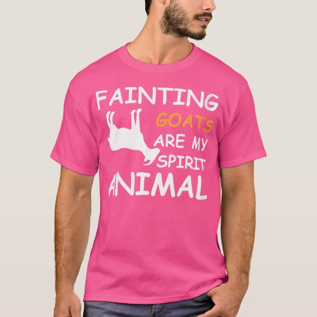 Camiseta Las cabras desmayadas son mis amantes de la cabra  (Anverso)