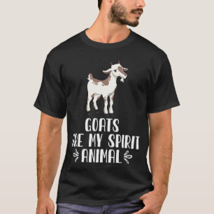Camiseta Las cabras son mi animal espiritual