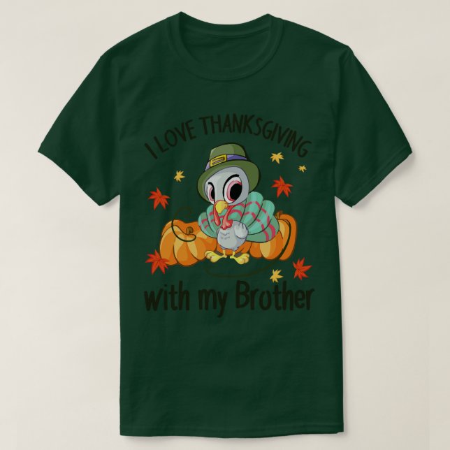 Camiseta Las Calabazas De Baile De Turquía Me Encantan El D (Diseño del anverso)