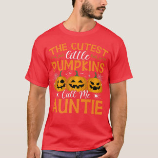 Camiseta Las calabazas más guapas me llaman Halloween tía