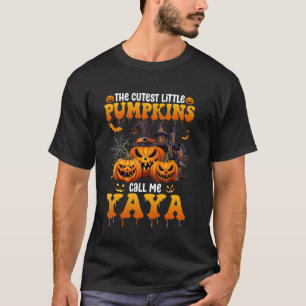 Camiseta Las calabazas más guapas me llaman Yaya Halloween