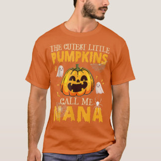 Camiseta Las calabazas más lindas me llaman Nana Funny Hall