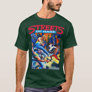 Camiseta Las calles de arte de la portada de la ira