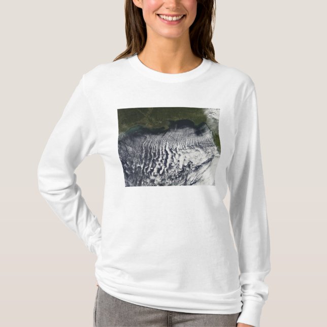 Camiseta Las calles nubes son visibles (Anverso)