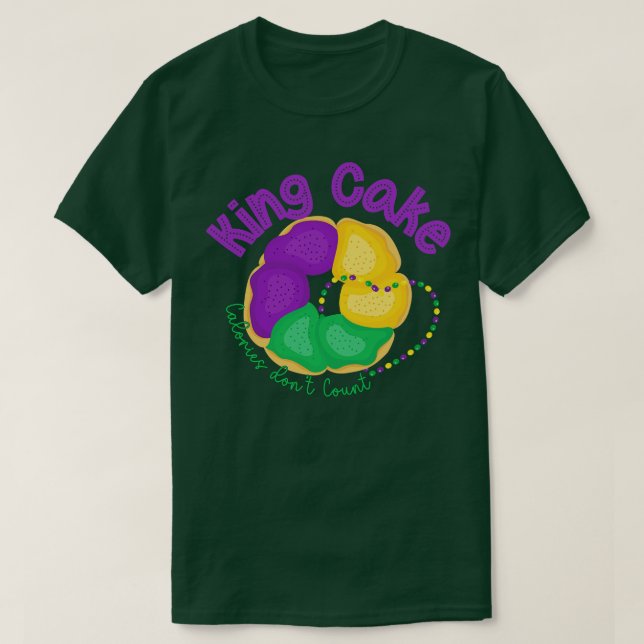 Camiseta Las calorías de los Pasteles Reyes no cuentan el F (Diseño del anverso)