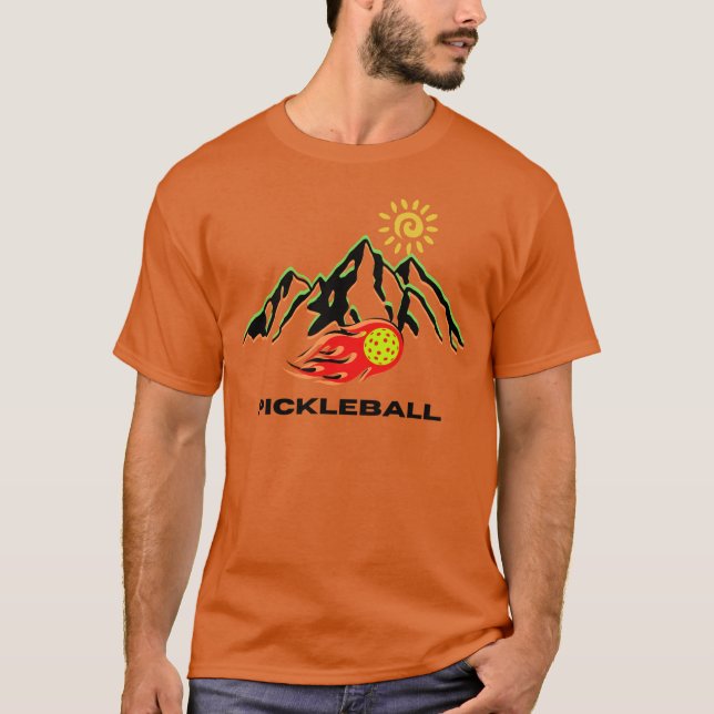 Camiseta Las camisas de bolas de pollo prenden fuego al sol (Anverso)