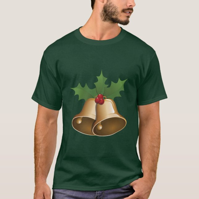 Camiseta Las campanas de los Navidades gigantes (Anverso)