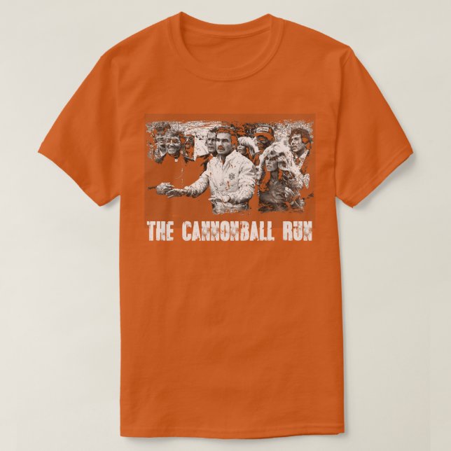 Camiseta Las Caperas De Cannonball Burt Reynolds Llevan A C (Diseño del anverso)