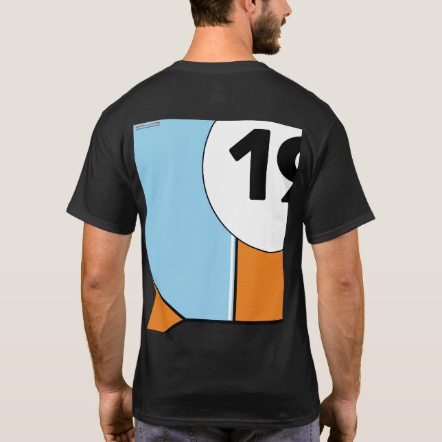 Camiseta Las Carreras de resistencia de Le Mans inspiraron (Reverso)