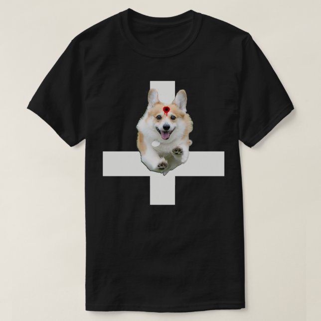 Camiseta Las castañas originales de la CRUZ CORGI del predi (Diseño del anverso)