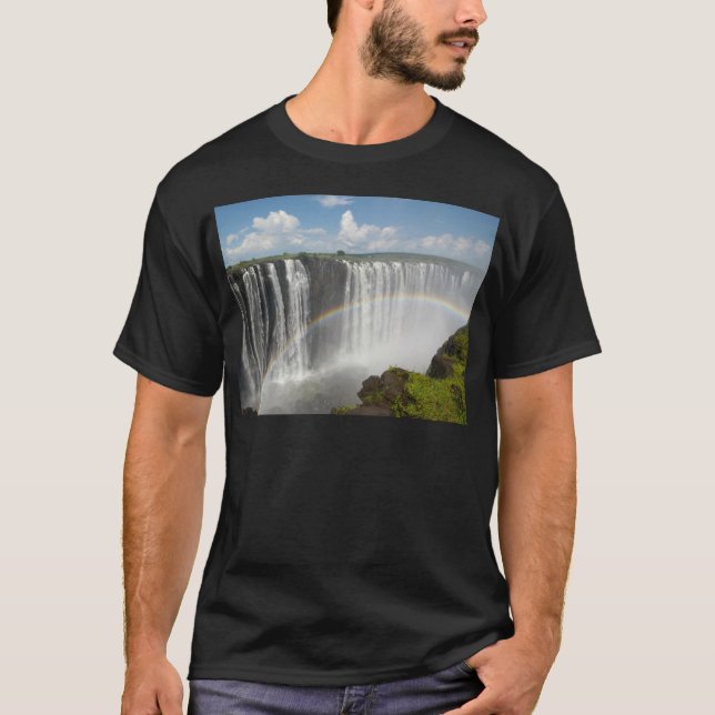 Camiseta Las cataratas Victoria Zimbabwe (Anverso)