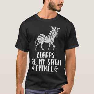 Camiseta Las cebras son mi animal espiritual