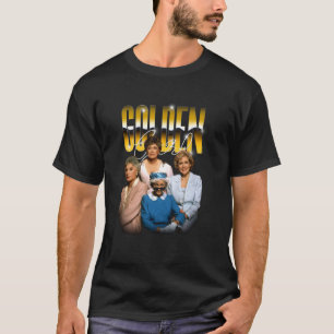 Camiseta Las Chicas de Oro Cromo Dorado Divertido Programa