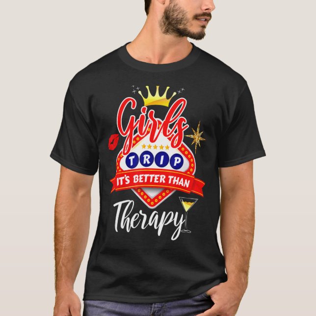 Camiseta Las Chicas De Vacaciones De Fin De Semana Viajan M (Anverso)