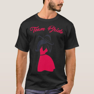 CAMISETA LAS CHICAS DEL EQUIPO DE LA NOVIA SOLO QUIEREN DIV
